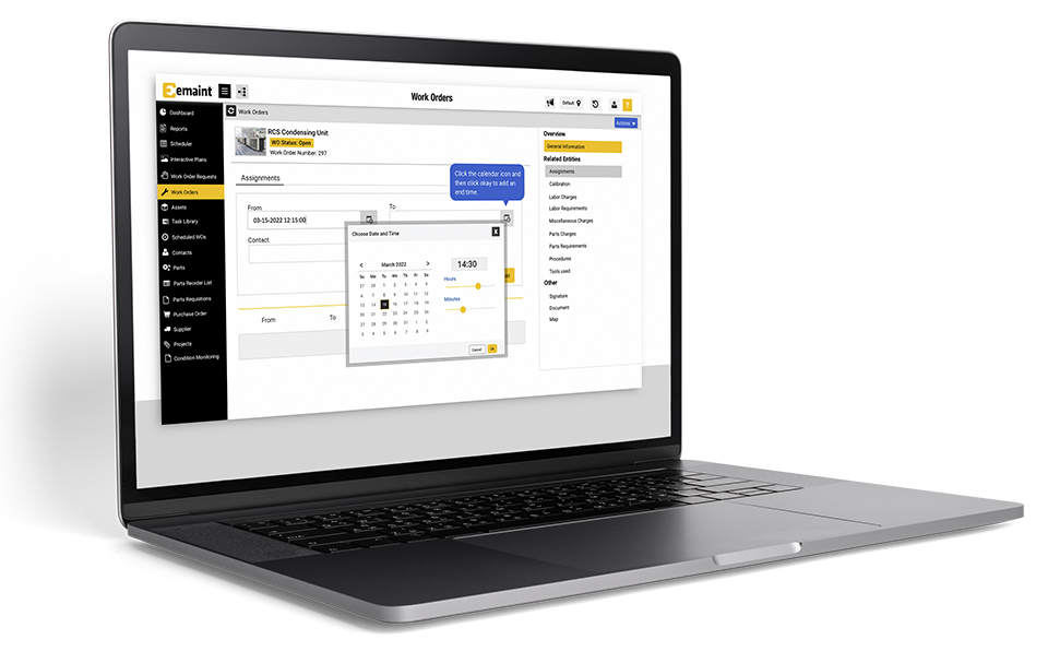 eMaint - maintenance software